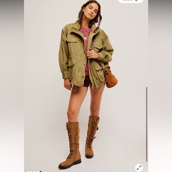 We The Free Jackets & Blazers - We The Free Olive Green Jacket